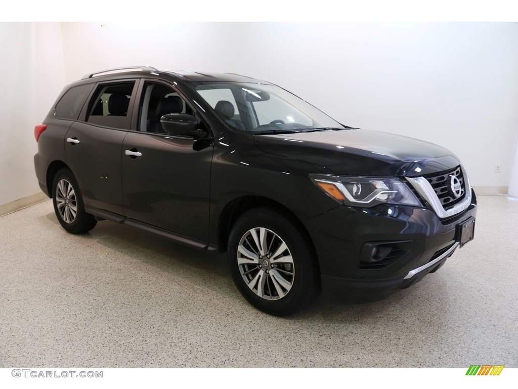 2019 Pathfinder SL 4x4 - Magnetic Black Pearl / Charcoal photo #1