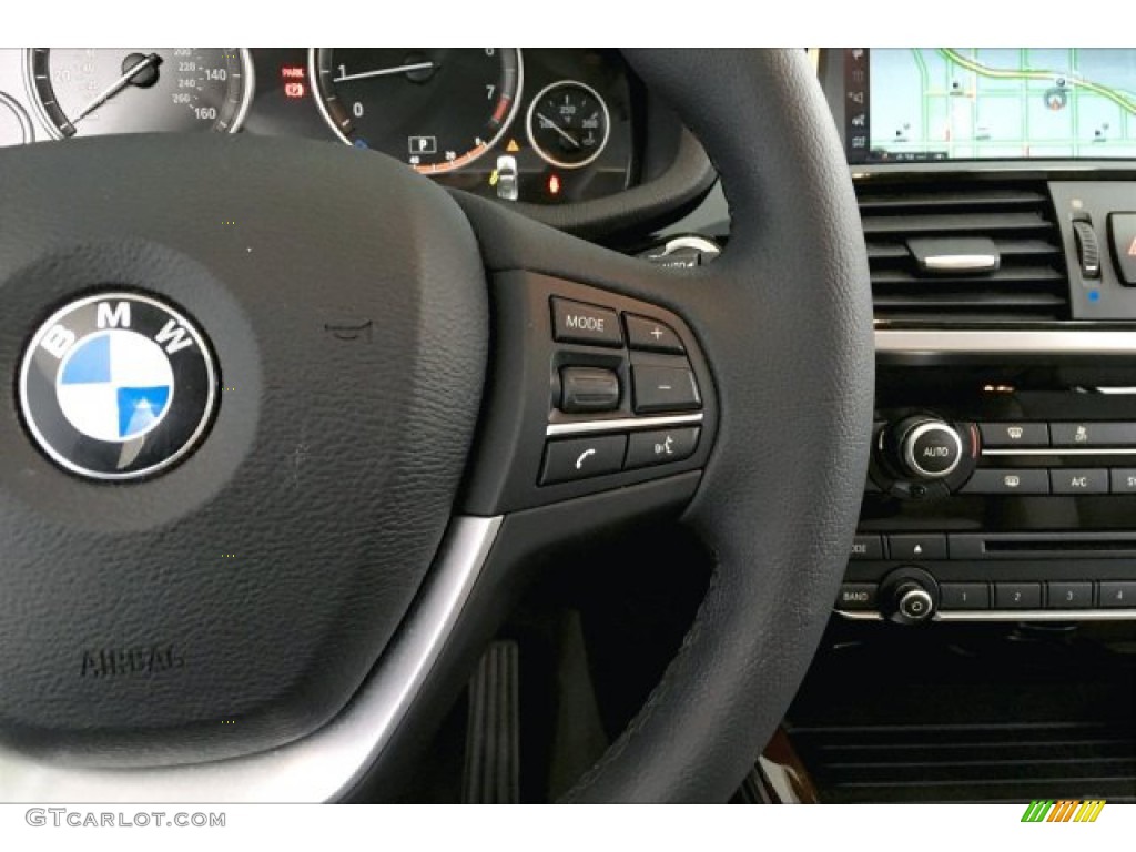 2017 X3 xDrive28i - Deep Sea Blue Metallic / Ivory White w/Red contrast stitching photo #15
