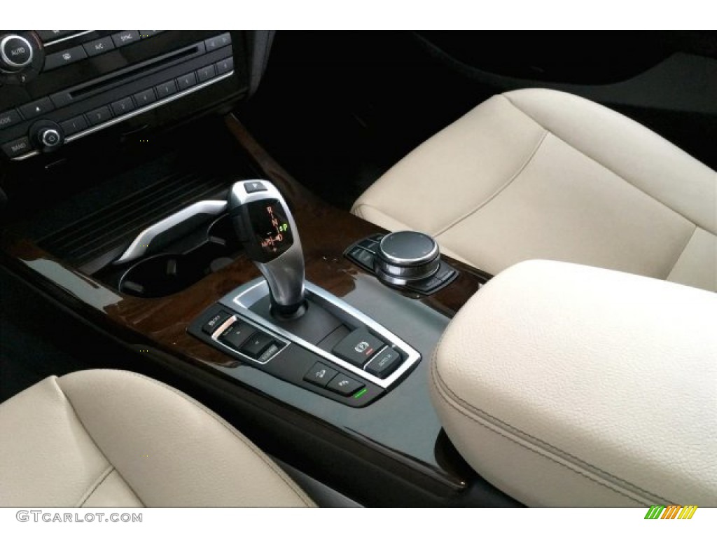 2017 X3 xDrive28i - Deep Sea Blue Metallic / Ivory White w/Red contrast stitching photo #18