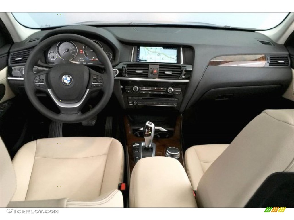2017 X3 xDrive28i - Deep Sea Blue Metallic / Ivory White w/Red contrast stitching photo #20