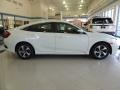 Platinum White Pearl - Civic LX Sedan Photo No. 4