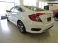 Platinum White Pearl - Civic LX Sedan Photo No. 7
