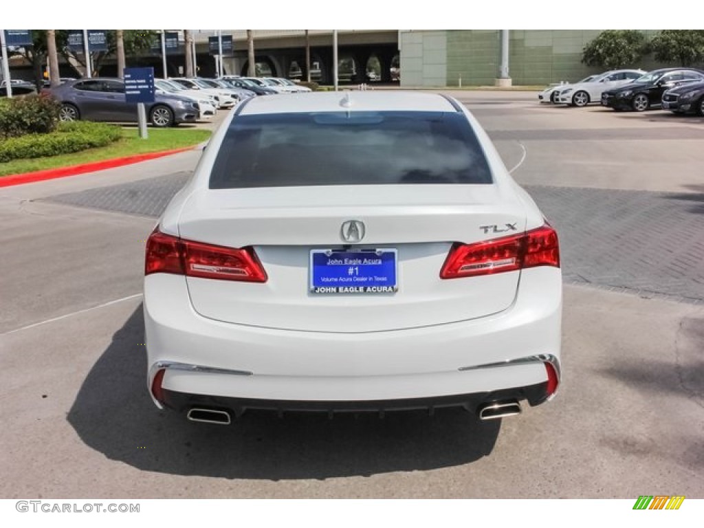 2020 TLX V6 Technology Sedan - Platinum White Pearl / Espresso photo #6