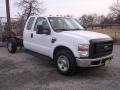 Oxford White - F350 Super Duty XL SuperCab Chassis Photo No. 3