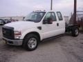 Oxford White - F350 Super Duty XL SuperCab Chassis Photo No. 7