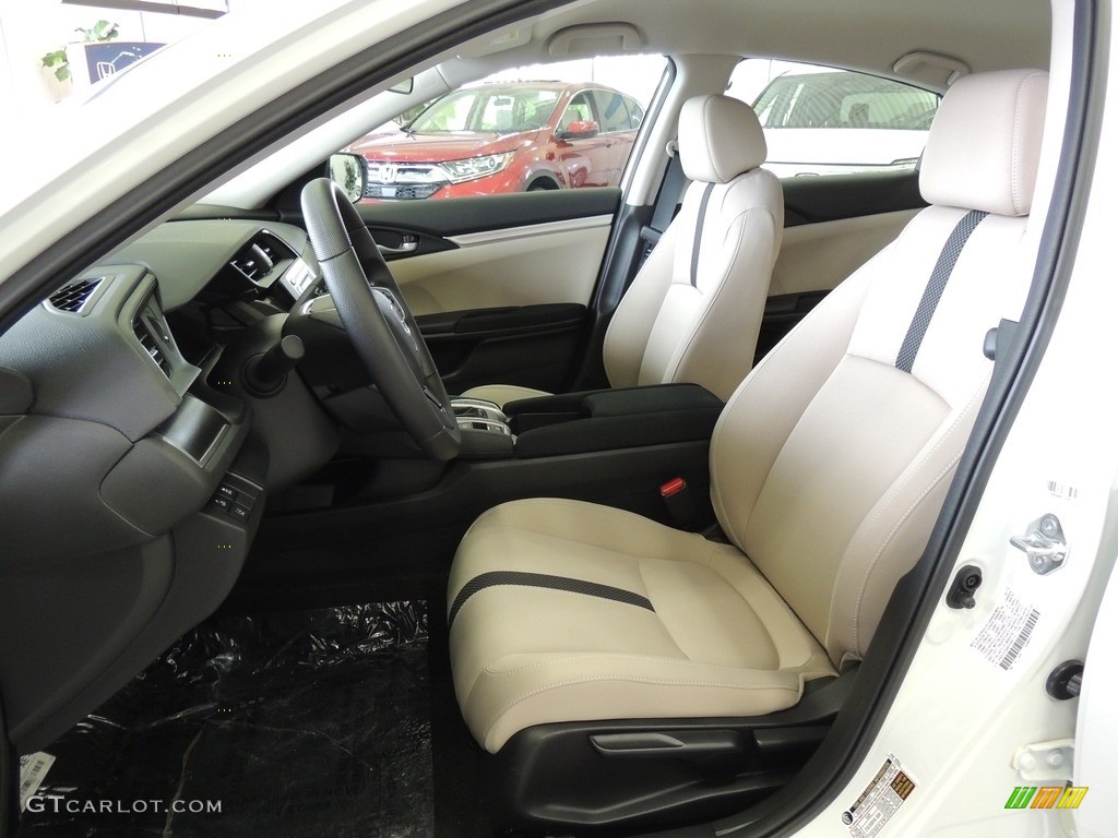 Ivory Interior 2019 Honda Civic LX Sedan Photo #135993326