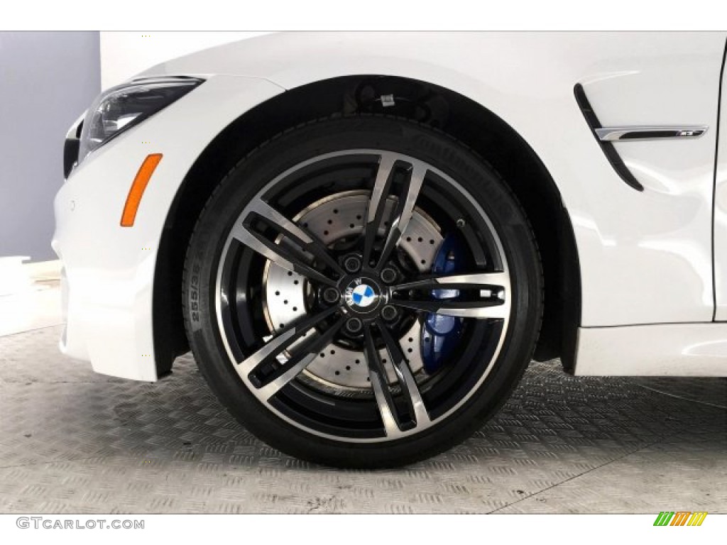 2018 M3 Sedan - Alpine White / Sakhir Orange/Black photo #8