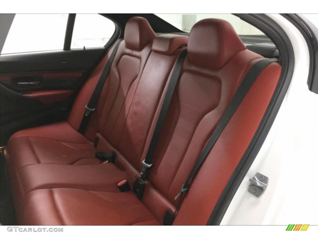 2018 M3 Sedan - Alpine White / Sakhir Orange/Black photo #32