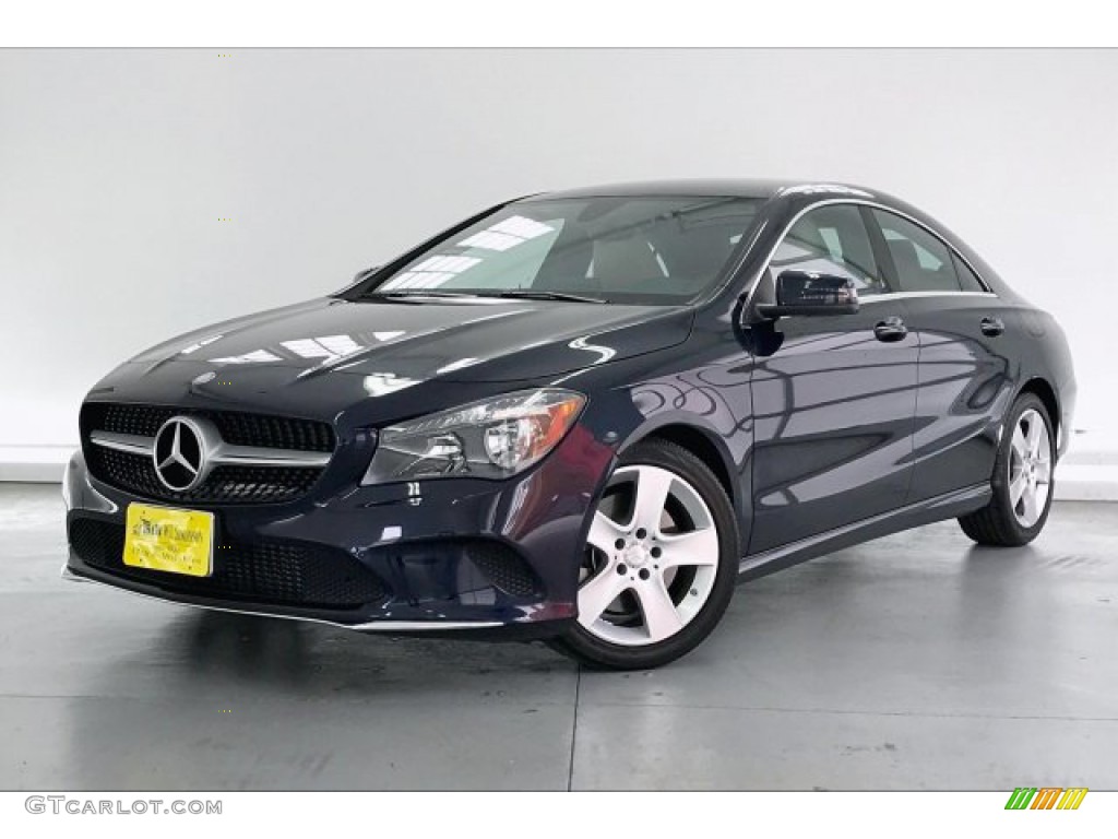 Lunar Blue Metallic 2017 Mercedes-Benz CLA 250 Coupe Exterior Photo #136000137