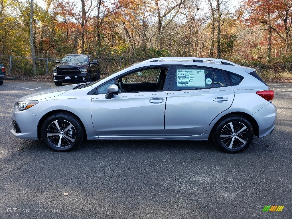Ice Silver Metallic 2020 Subaru Impreza Premium 5-Door Exterior Photo #136000572