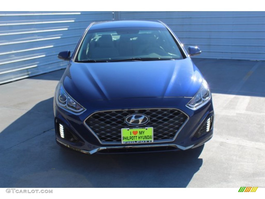 2020 Elantra SE - Lakeside Blue / Gray photo #3