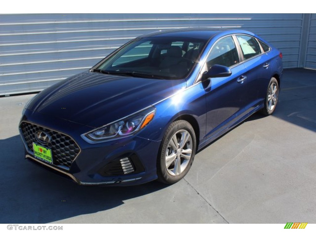 2020 Elantra SE - Lakeside Blue / Gray photo #4