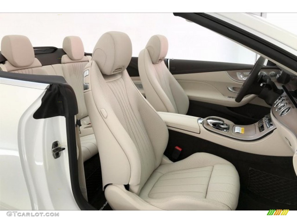Macchiato Beige/Espresso Interior 2020 Mercedes-Benz E 450 4Matic Cabriolet Photo #136001295