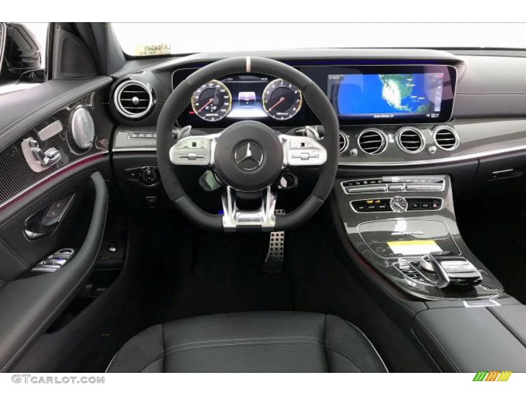 2020 Mercedes-Benz E 63 S AMG 4Matic Sedan Black Dashboard Photo #136001718