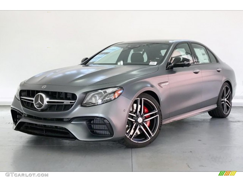 designo Selenite Grey Magno (Matte) 2020 Mercedes-Benz E 63 S AMG 4Matic Sedan Exterior Photo #136001868