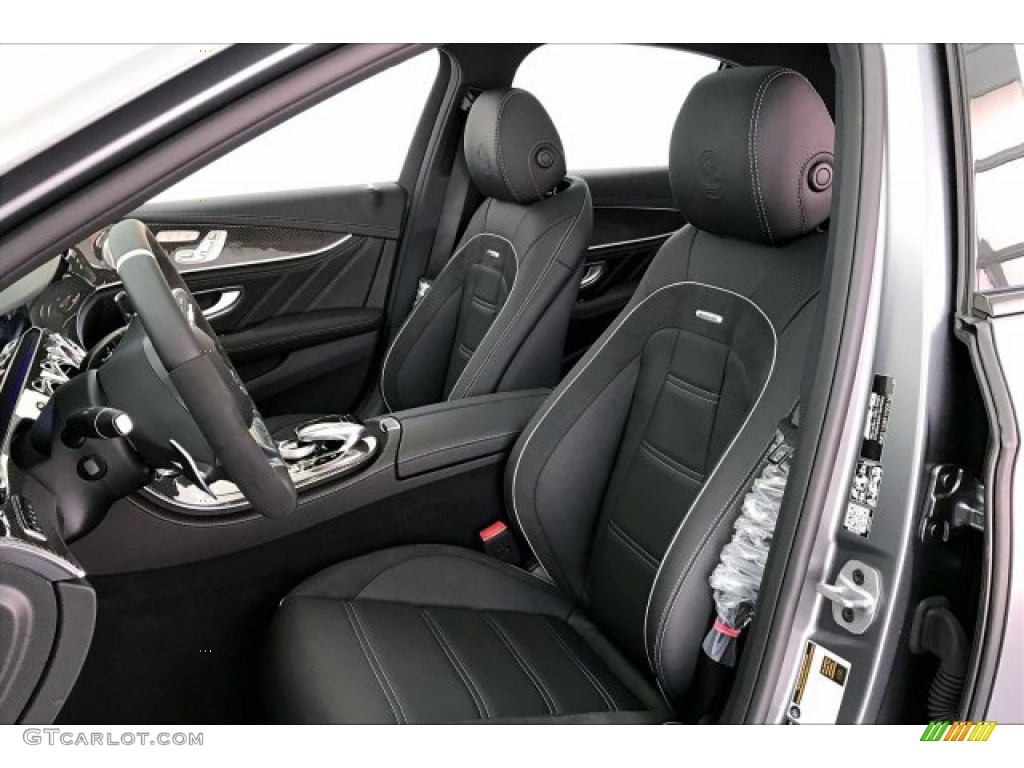 Black Interior 2020 Mercedes-Benz E 63 S AMG 4Matic Sedan Photo #136001913