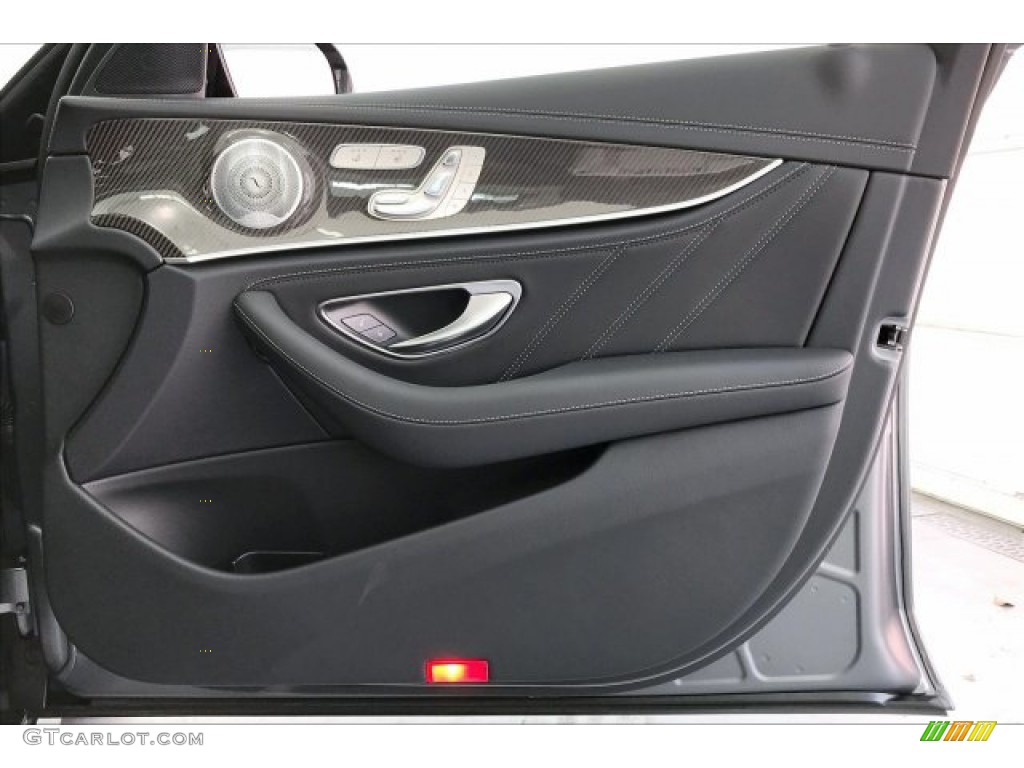2020 Mercedes-Benz E 63 S AMG 4Matic Sedan Black Door Panel Photo #136002222