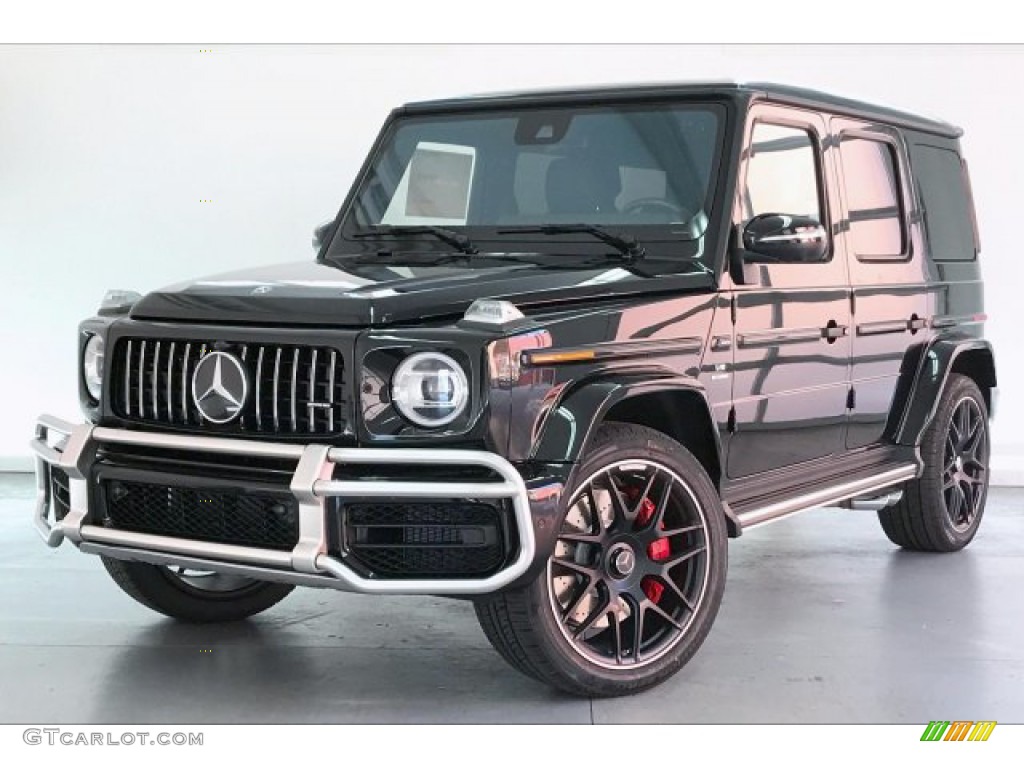 Obsidian Black Metallic 2020 Mercedes-Benz G 63 AMG Exterior Photo #136005398
