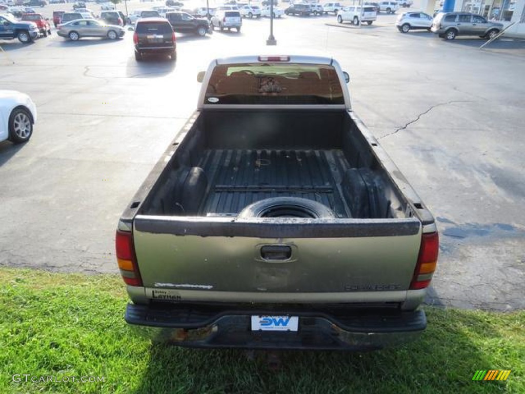 2002 Silverado 2500 LS Extended Cab 4x4 - Medium Charcoal Gray Metallic / Graphite photo #17