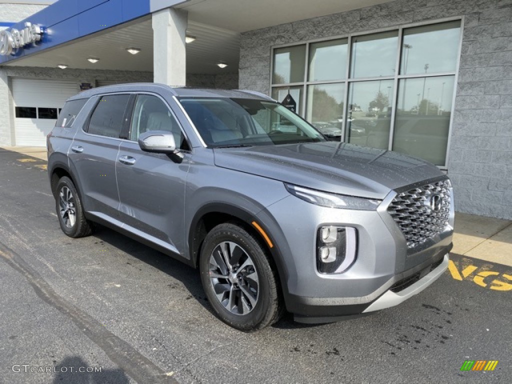 Lagoon Silver 2020 Hyundai Palisade SEL AWD Exterior Photo #136006789