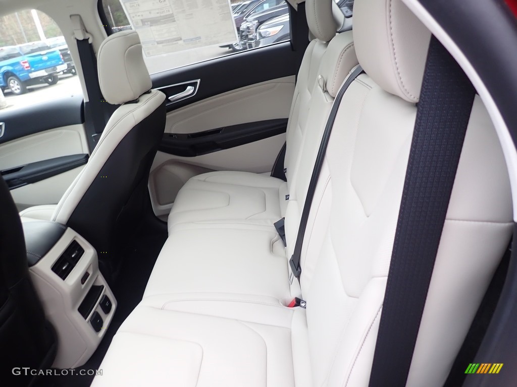 Soft Ceramic Interior 2020 Ford Edge Titanium AWD Photo #136006903