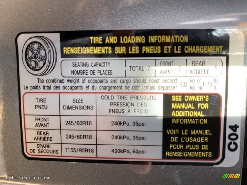 2020 Hyundai Palisade SEL AWD Info Tag Photos