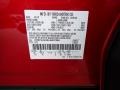  2020 Edge Titanium AWD Rapid Red Metallic Color Code D4