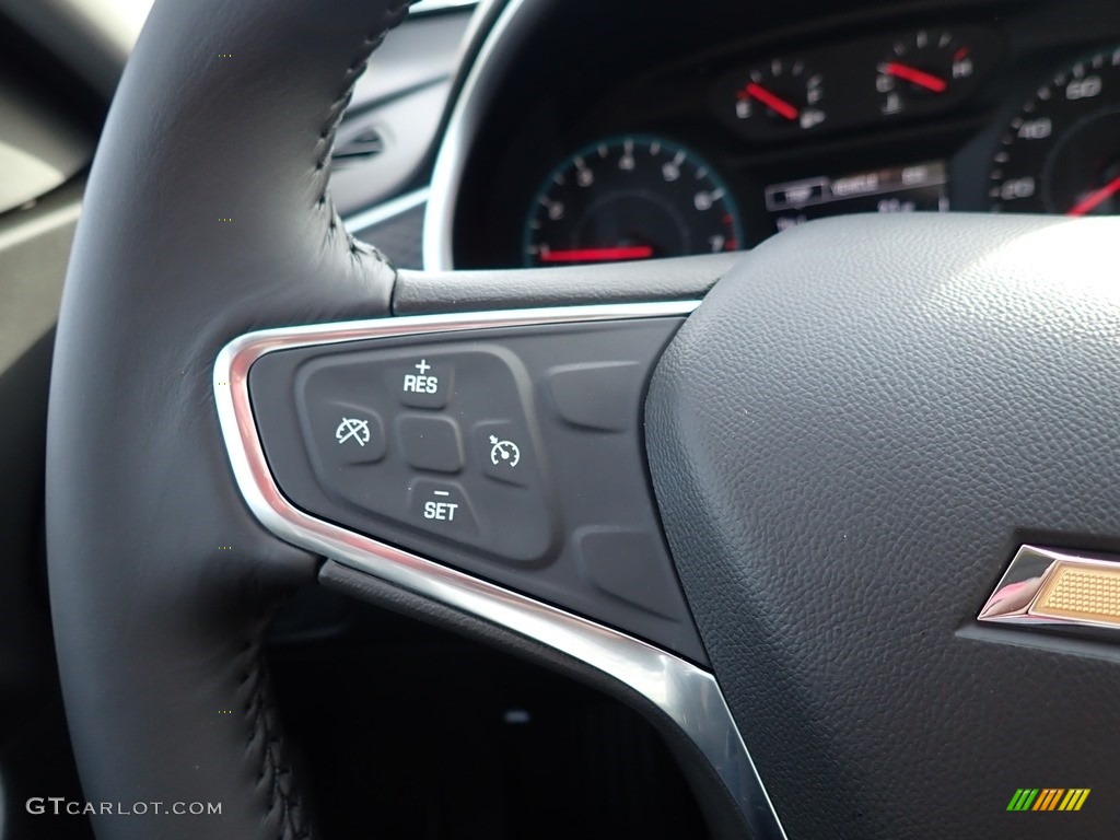 2020 Chevrolet Malibu RS Jet Black Steering Wheel Photo #136007263