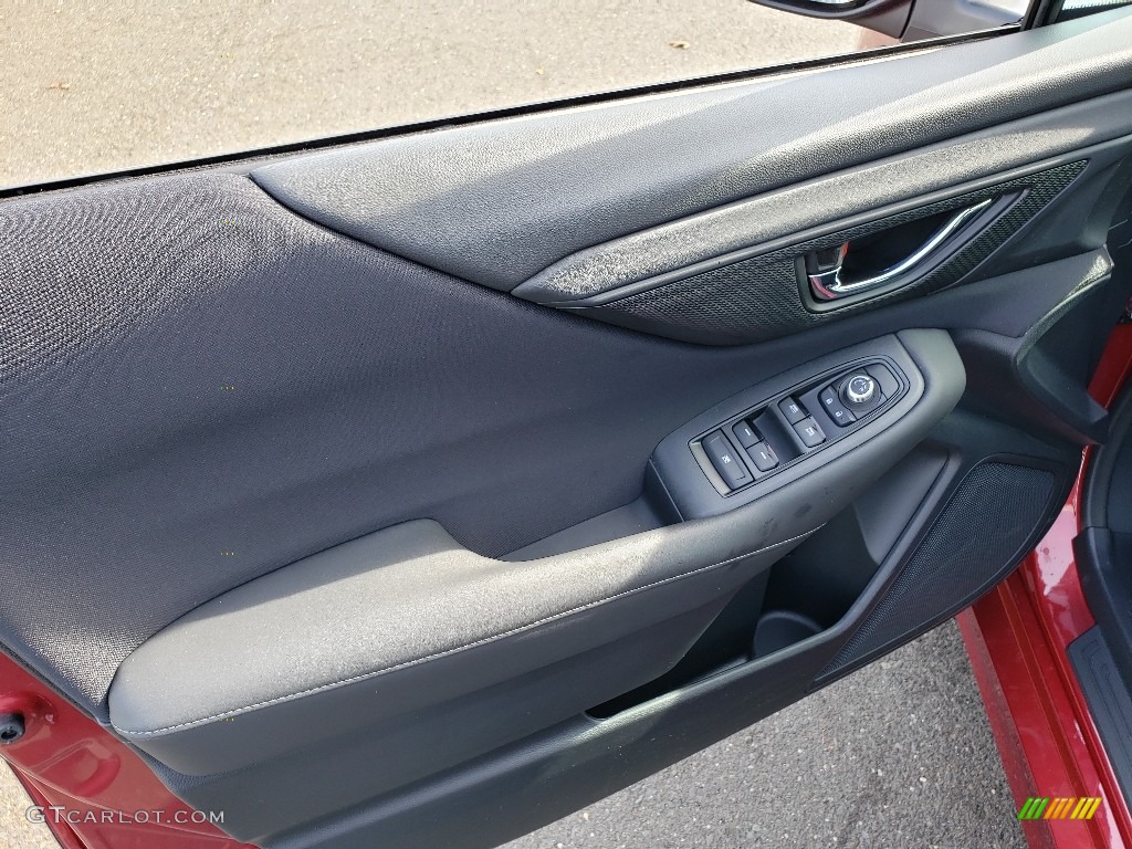 2020 Subaru Legacy 2.5i Premium Slate Black Door Panel Photo #136007845