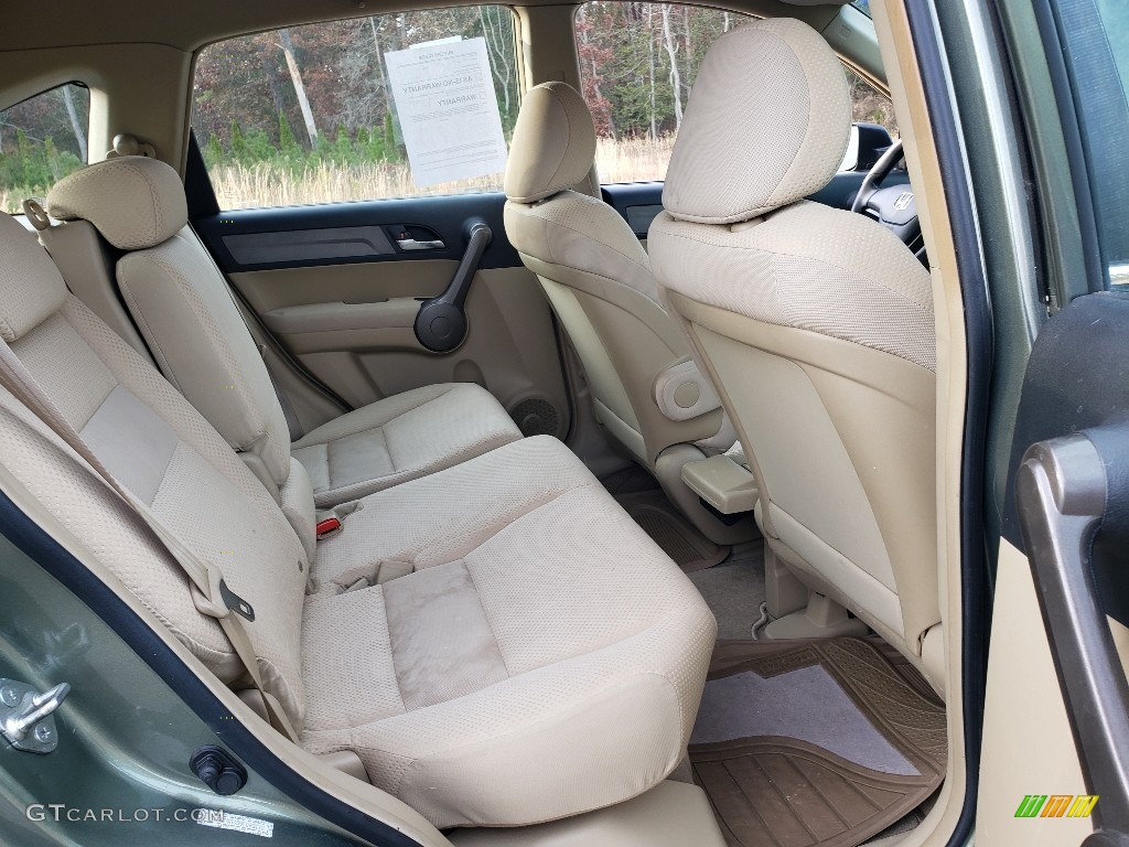 2009 CR-V LX 4WD - Green Tea Metallic / Ivory photo #15