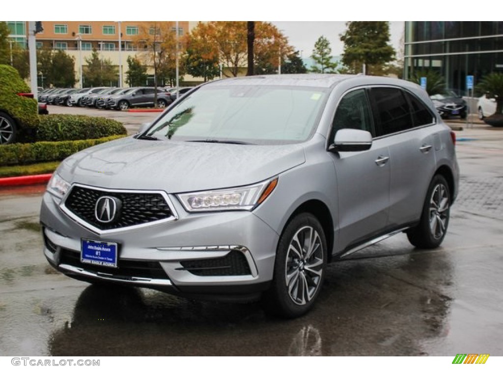 Lunar Silver Metallic 2020 Acura MDX Technology AWD Exterior Photo #136009993