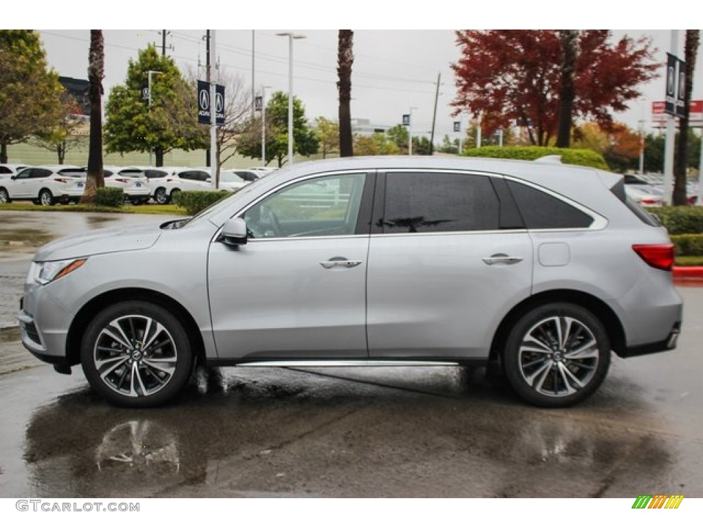 Lunar Silver Metallic 2020 Acura MDX Technology AWD Exterior Photo #136010011