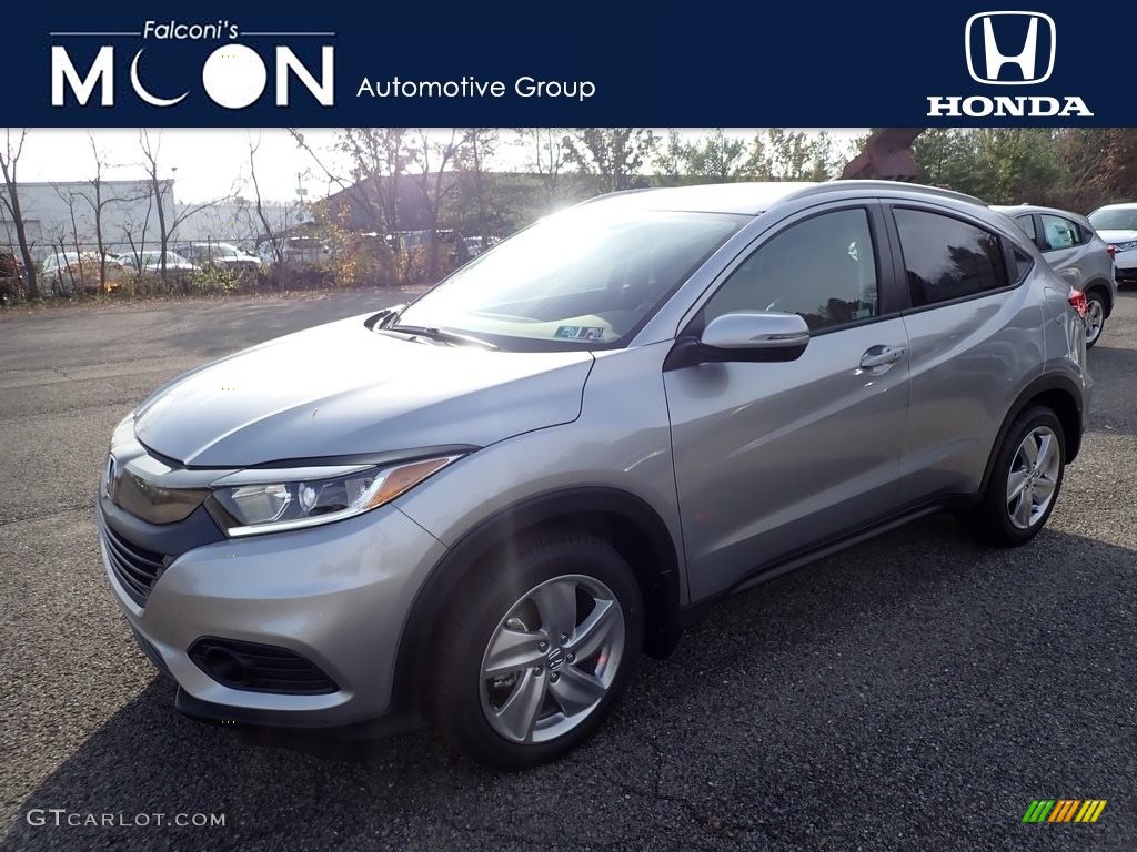 2019 HR-V EX-L AWD - Lunar Silver Metallic / Black photo #1