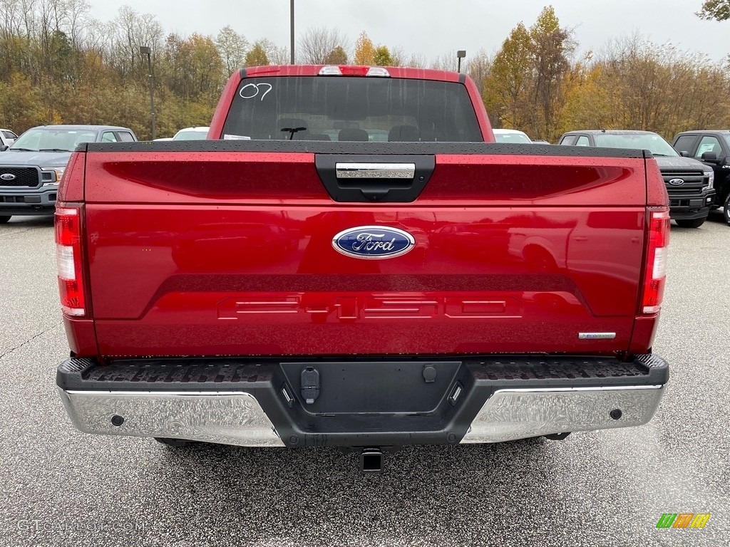 2019 F150 XLT SuperCrew 4x4 - Ruby Red / Earth Gray photo #2