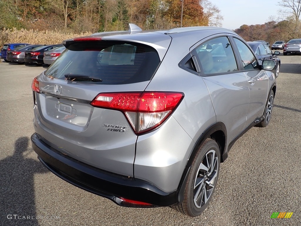 2019 HR-V Sport AWD - Lunar Silver Metallic / Black photo #5