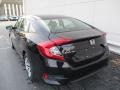 2017 Crystal Black Pearl Honda Civic LX Sedan  photo #3
