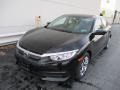 2017 Crystal Black Pearl Honda Civic LX Sedan  photo #9