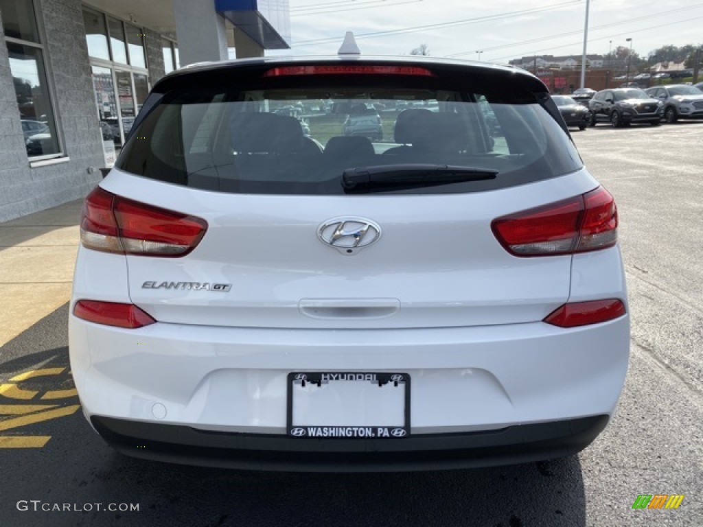 2020 Elantra GT  - Ceramic White / Beige photo #5