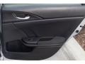 Black 2019 Honda Civic EX Sedan Door Panel