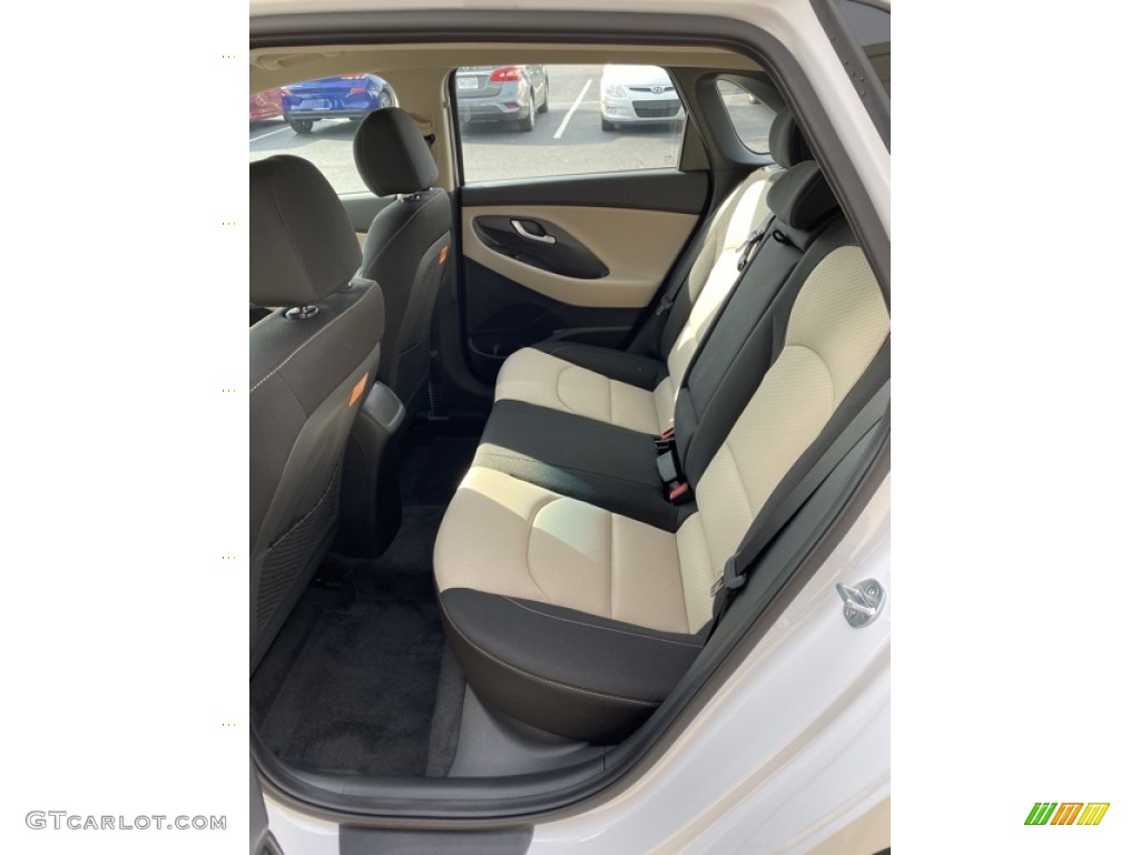 2020 Elantra GT  - Ceramic White / Beige photo #20