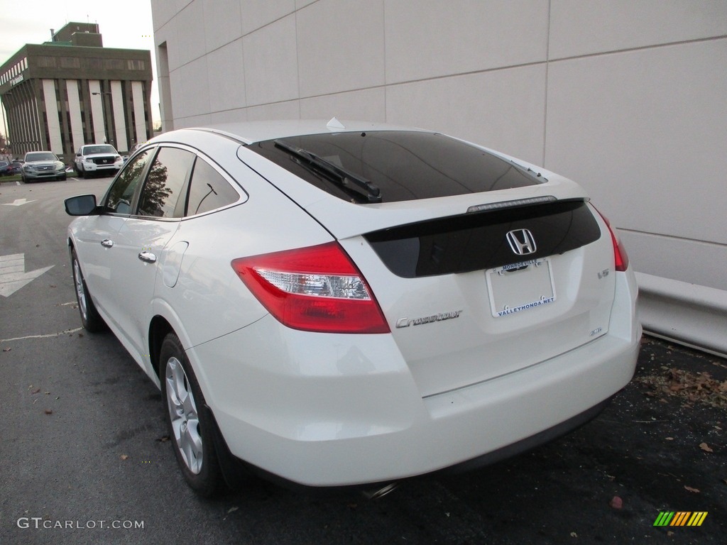2012 Accord Crosstour EX-L 4WD - White Diamond Pearl / Black photo #3