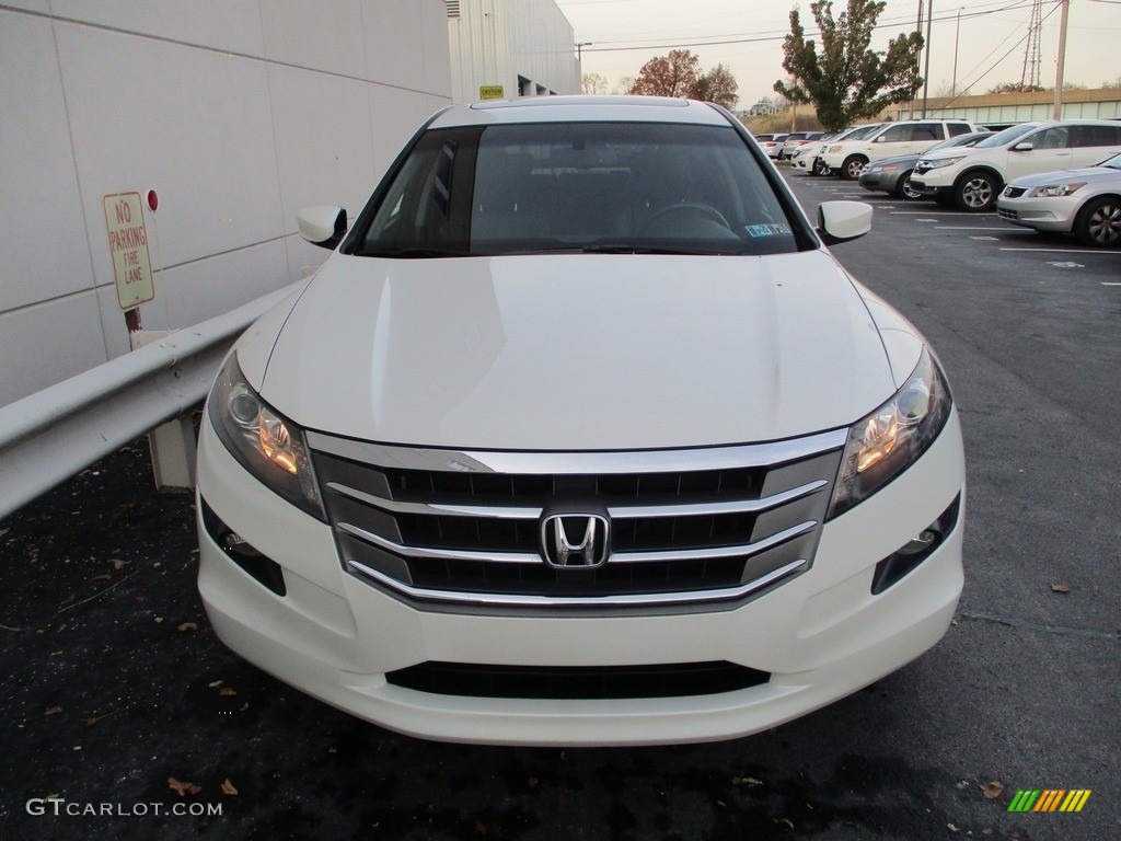 2012 Accord Crosstour EX-L 4WD - White Diamond Pearl / Black photo #9