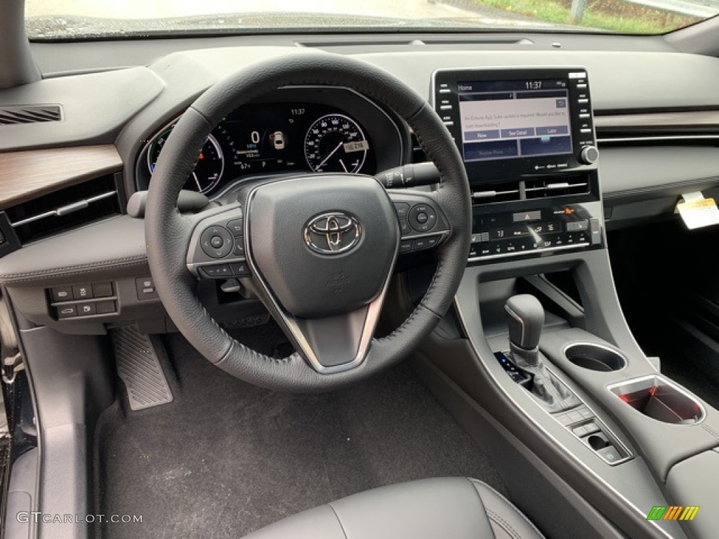 2020 Toyota Avalon Hybrid XLE Black Dashboard Photo #136013152