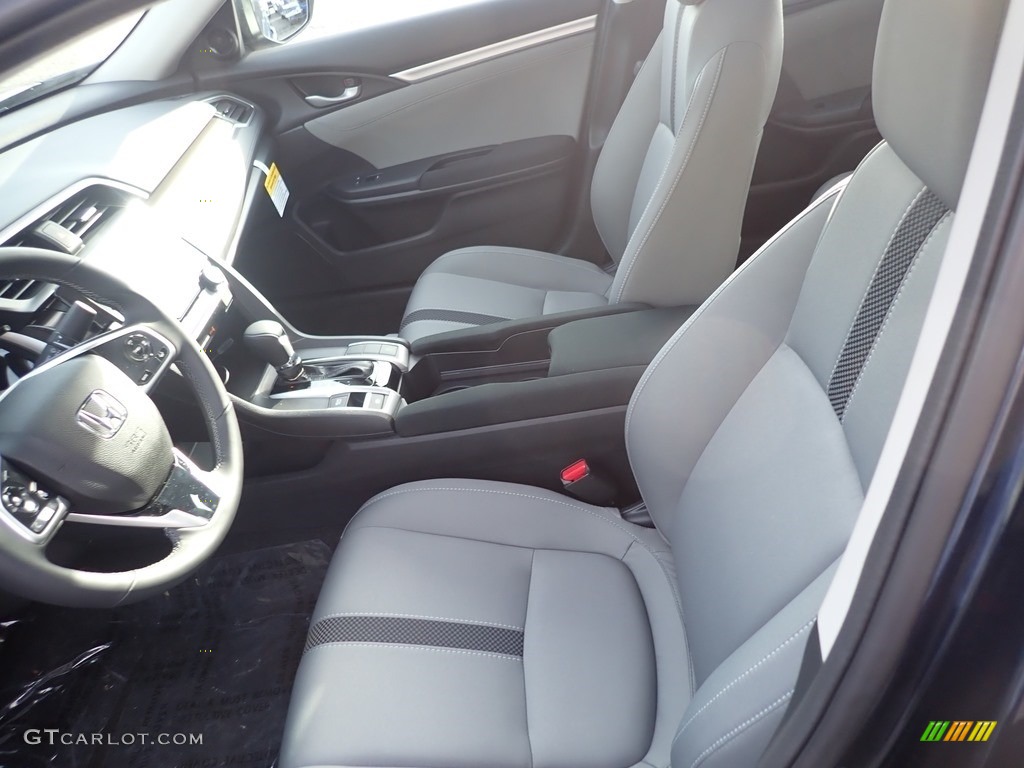 Gray Interior 2020 Honda Civic EX Sedan Photo #136013230