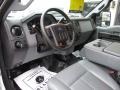 Oxford White - F250 Super Duty XL Crew Cab 4x4 Photo No. 6