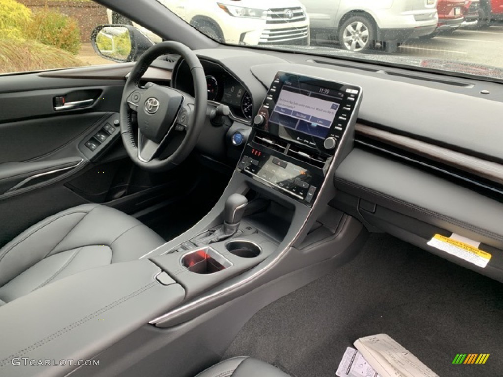 Black Interior 2020 Toyota Avalon Hybrid XLE Photo #136013542