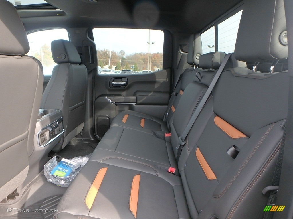Jet Black Interior 2020 GMC Sierra 1500 AT4 Crew Cab 4WD Photo #136015327