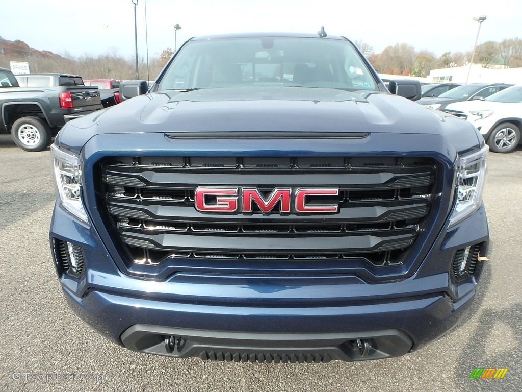 Pacific Blue Metallic 2020 GMC Sierra 1500 Elevation Crew Cab 4WD Exterior Photo #136015591