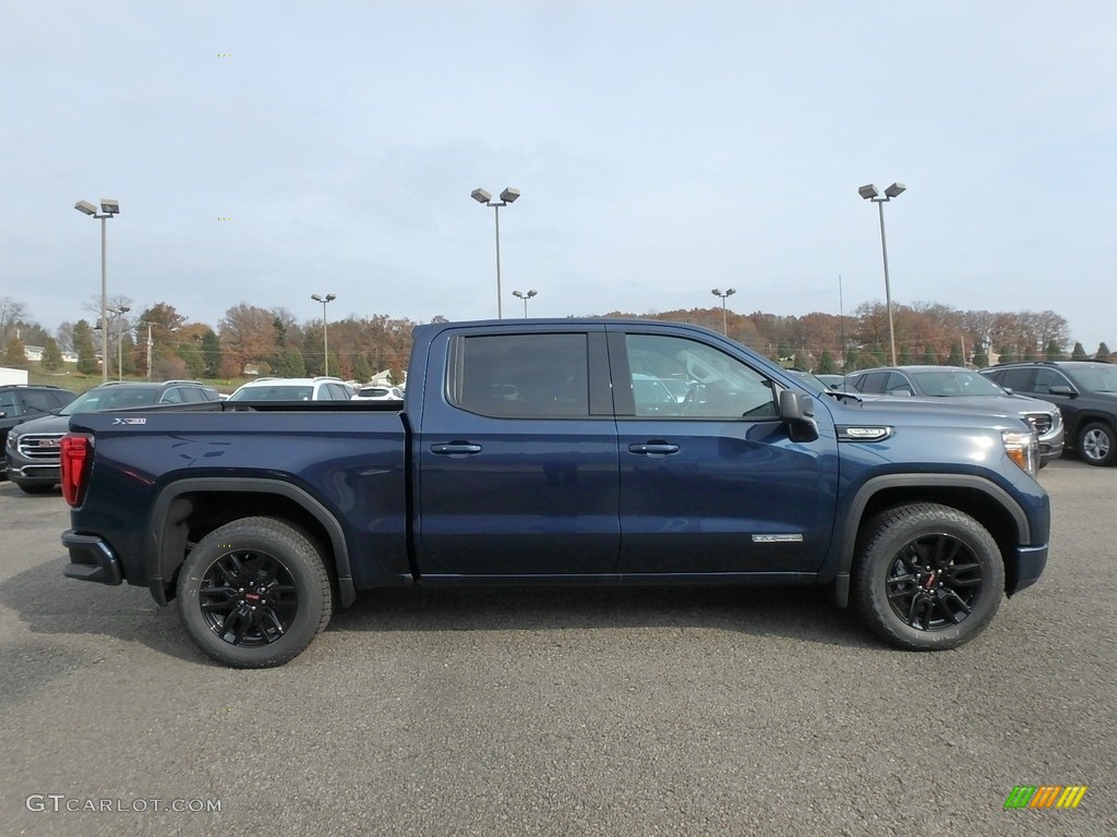 Pacific Blue Metallic 2020 GMC Sierra 1500 Elevation Crew Cab 4WD Exterior Photo #136015651