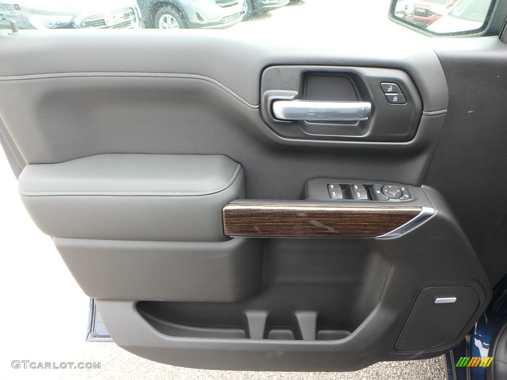 2020 GMC Sierra 1500 Elevation Crew Cab 4WD Jet Black Door Panel Photo #136015999